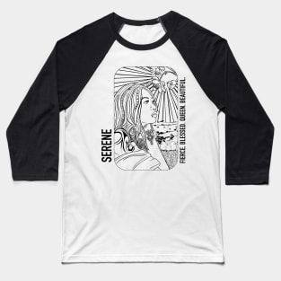 Serene / So Beautiful Baseball T-Shirt